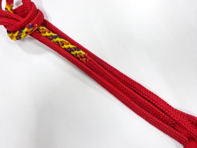 正絹　手組帯締め